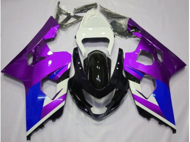 2004-2005 Glanz Lila Suzuki GSXR 600-750 Motorrad Verkleidungen