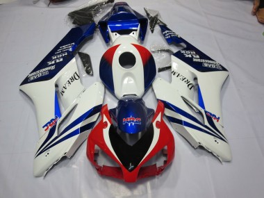2004-2005 HRC Rot & Weiß Honda CBR1000RR Motorrad Verkleidungen