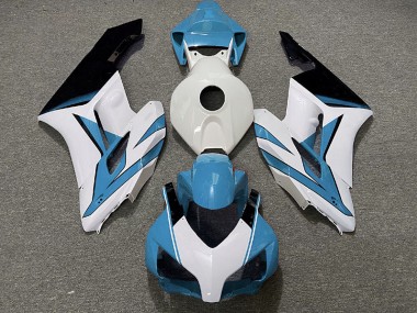 2004-2005 Hellblau-Weiß & Schwarzglanz Honda CBR1000RR Motorrad Verkleidungen