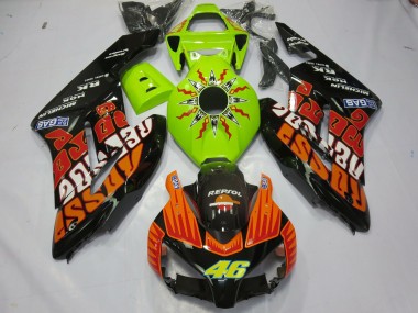 2004-2005 Limette Rossi Honda CBR1000RR Motorrad Verkleidungen