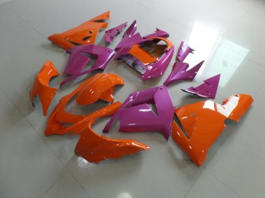 2004-2005 Orange Pink Kawasaki ZX10R Motorrad Verkleidungen