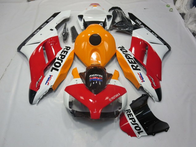 2004-2005 Weiß Repsol Honda CBR1000RR Motorrad Verkleidungen 2004-2005 Weiß Repsol Honda CBR1000RR Motorrad Verkleidungen