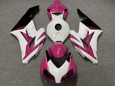 2004-2005 Rosa Weiß & Glanz Schwarz Honda CBR1000RR Motorrad Verkleidungen
