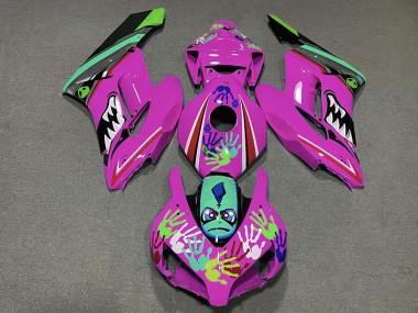 2004-2005 Rosa Hai Honda CBR1000RR Motorrad Verkleidungen