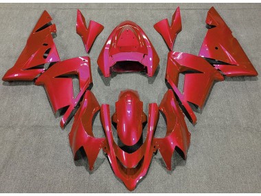 2004-2005 Rot Glänzend Kawasaki ZX10R Motorrad Verkleidungen