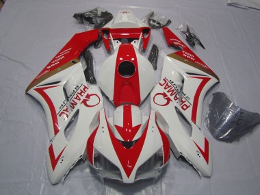 2004-2005 Rot Gold-Sonderdesign Honda CBR1000RR Motorrad Verkleidungen