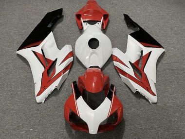 2004-2005 Rot Weiß & Schwarz Glänzend Honda CBR1000RR Motorrad Verkleidungen