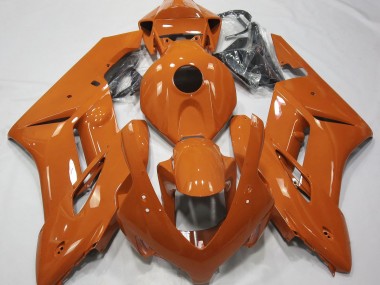 2004-2005 Schlichte Orange Glänzend Honda CBR1000RR Motorrad Verkleidungen