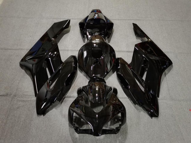 2004-2005 Schwarz Glänzend Honda CBR1000RR Motorrad Verkleidungen 2004-2005 Schwarz Glänzend Honda CBR1000RR Motorrad Verkleidungen