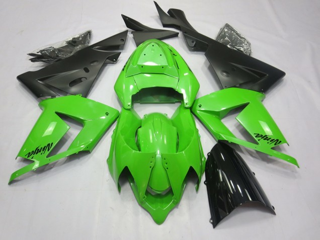 2004-2005 Total Grün Kawasaki ZX10R Motorrad Verkleidungen