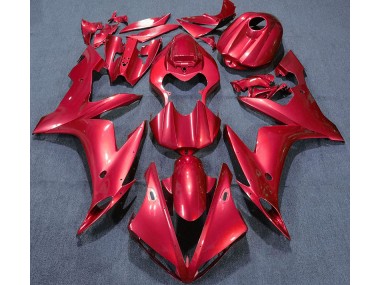 2004-2006 Einfarbig Rot Yamaha R1 Motorrad Verkleidungen