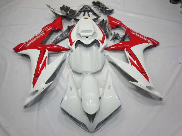 2004-2006 Weiß-Rot-Stil Yamaha R1 Motorrad Verkleidungen 2004-2006 Weiß-Rot-Stil Yamaha R1 Motorrad Verkleidungen