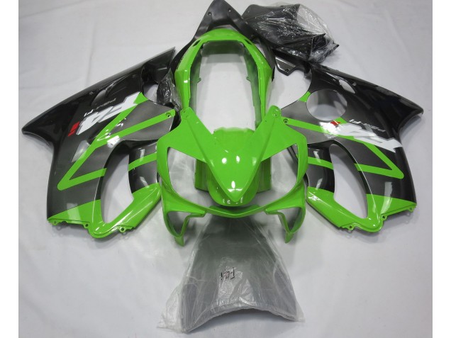 2004-2007 Glänzend Grün & Grau Honda CBR600 F4i Motorrad Verkleidungen 2004-2007 Glänzend Grün & Grau Honda CBR600 F4i Motorrad Verkleidungen