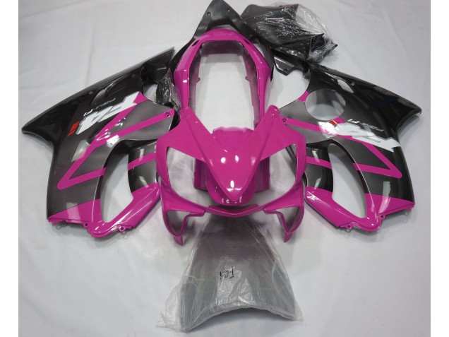 2004-2007 Glanzrosa & Grau Honda CBR600 F4i Motorrad Verkleidungen