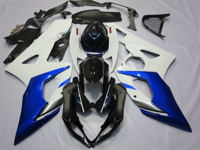 2005-2006 Blau & Weiß Suzuki GSXR 1000 Motorrad Verkleidungen