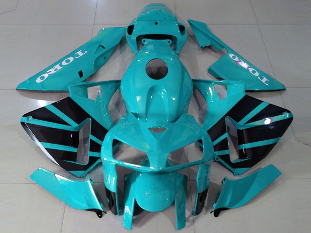 2005-2006 Blaugrün OEM Stil Honda CBR600RR Motorrad Verkleidungen 2005-2006 Blaugrün OEM Stil Honda CBR600RR Motorrad Verkleidungen