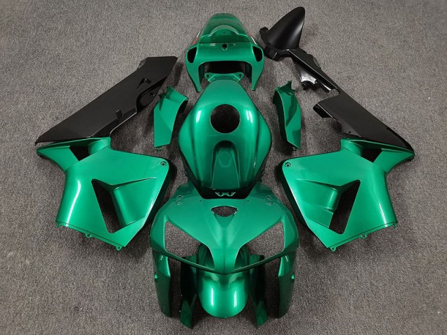 2005-2006 Blaugrüner Cbr-Stil Honda CBR600RR Motorrad Verkleidungen