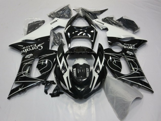 2005-2006 Corona Extra Kawasaki ZX6R Motorrad Verkleidungen