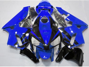2005-2006 Design In Glänzendem Blau & Schwarz Honda CBR600RR Motorrad Verkleidungen