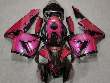 2005-2006 Dunkelpink Honda CBR600RR Motorrad Verkleidungen