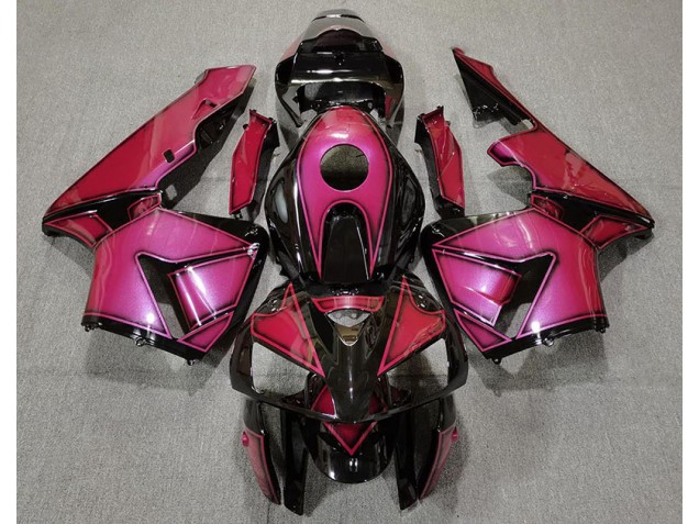 2005-2006 Dunkelpink Honda CBR600RR Motorrad Verkleidungen 2005-2006 Dunkelpink Honda CBR600RR Motorrad Verkleidungen