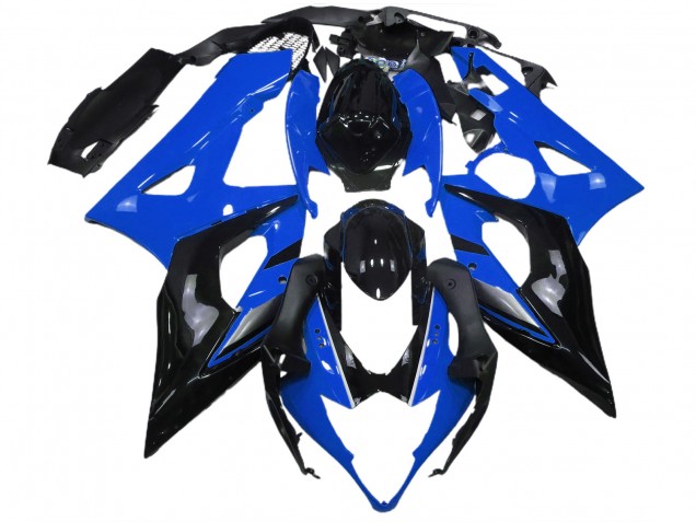 2005-2006 Glänzend Blau & Schwarz Suzuki GSXR 1000 Motorrad Verkleidungen 2005-2006 Glänzend Blau & Schwarz Suzuki GSXR 1000 Motorrad Verkleidungen