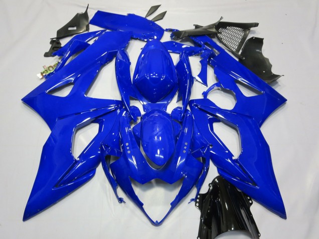 2005-2006 Glänzend Blau Suzuki GSXR 1000 Motorrad Verkleidungen