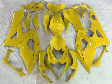 2005-2006 Glänzend Gelb Suzuki GSXR 1000 Motorrad Verkleidungen
