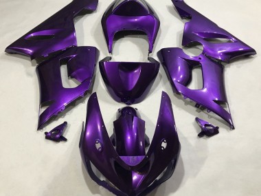 2005-2006 Lila Kawasaki ZX6R Motorrad Verkleidungen