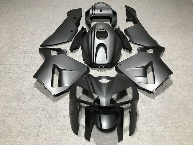 2005-2006 Matt Schwarz Honda CBR600RR Motorrad Verkleidungen 2005-2006 Matt Schwarz Honda CBR600RR Motorrad Verkleidungen