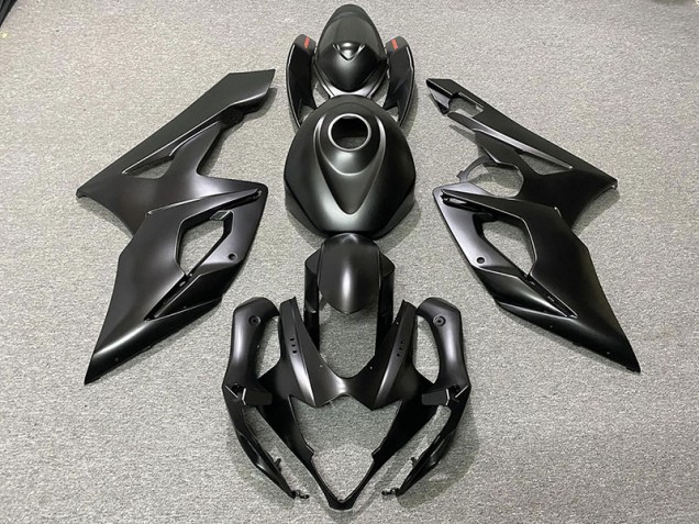 2005-2006 Matt Schwarz Suzuki GSXR 1000 Motorrad Verkleidungen