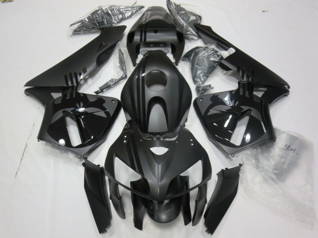 2005-2006 Matt Schwarzer Punisher Honda CBR600RR Motorrad Verkleidungen