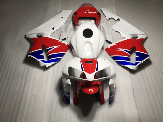 2005-2006 Rot / Weiß / Blau Honda CBR600RR Motorrad Verkleidungen