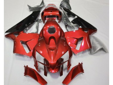 2005-2006 Rot Cbr-Stil Honda CBR600RR Motorrad Verkleidungen