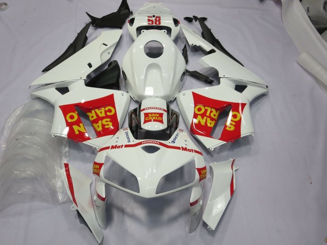 2005-2006 San Carlo 58 Honda CBR600RR Motorrad Verkleidungen 2005-2006 San Carlo 58 Honda CBR600RR Motorrad Verkleidungen