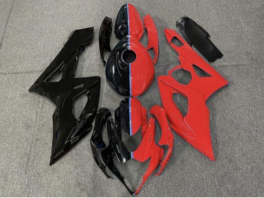 2005-2006 Schwarz & Rot Suzuki GSXR 1000 Motorrad Verkleidungen