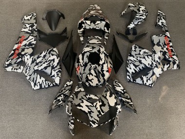 2005-2006 Tarnung & Rot Aufkleber Honda CBR600RR Motorrad Verkleidungen