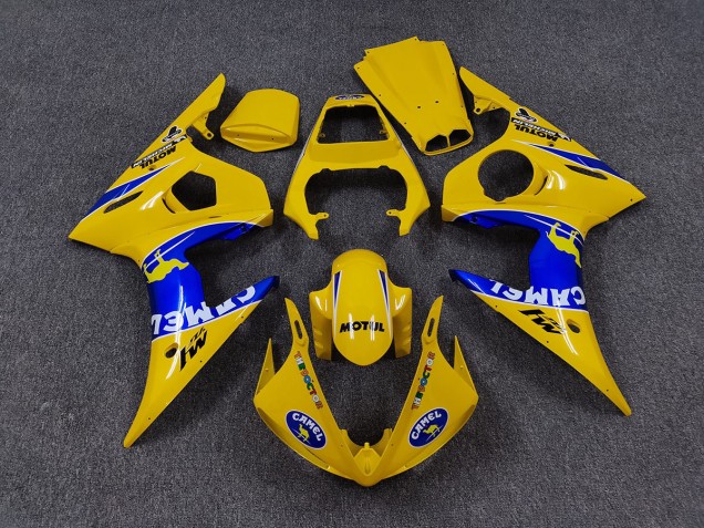 2005 Camel Yamaha R6 Motorrad Verkleidungen 2005 Camel Yamaha R6 Motorrad Verkleidungen