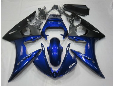 2005 Glänzend Tiefes Blau Yamaha R6 Motorrad Verkleidungen