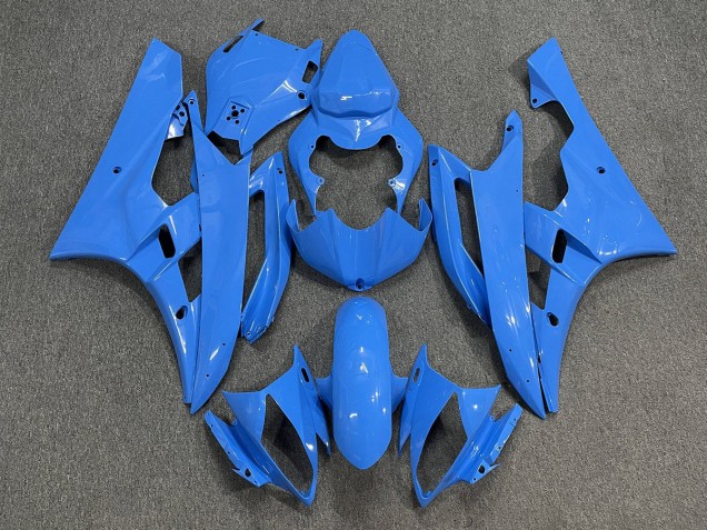 2006-2007 Babyblau Yamaha R6 Motorrad Verkleidungen 2006-2007 Babyblau Yamaha R6 Motorrad Verkleidungen