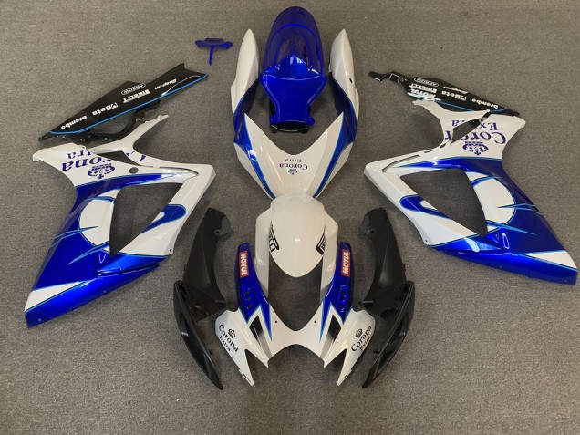 2006-2007 Blau Corona Suzuki GSXR 600-750 Motorrad Verkleidungen