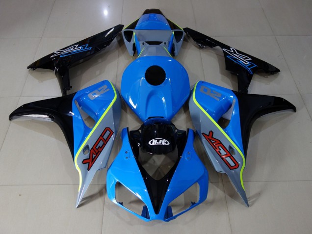 2006-2007 Blau & Schwarz Custom Cbr Honda CBR1000RR Motorrad Verkleidungen