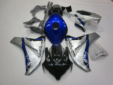 2006-2007 Blau & Silber Tbr Honda CBR1000RR Motorrad Verkleidungen