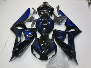 2006-2007 Blaue Flamme Honda CBR1000RR Motorrad Verkleidungen