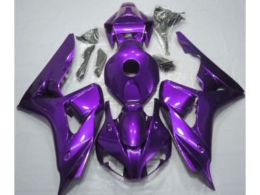 2006-2007 Einfarbig Lila Honda CBR1000RR Motorrad Verkleidungen