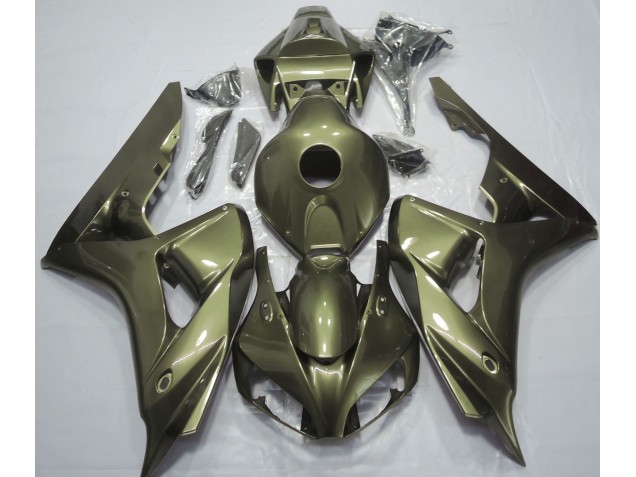 2006-2007 Einfarbig Oliv Honda CBR1000RR Motorrad Verkleidungen