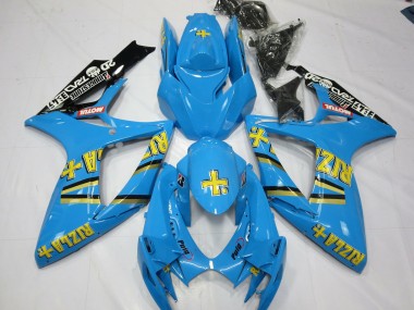 2006-2007 Klassisch Rizla Suzuki GSXR 600-750 Motorrad Verkleidungen