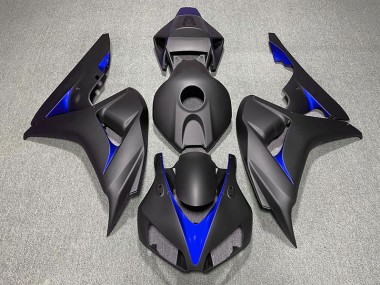 2006-2007 Matt Schwarz & Blau Honda CBR1000RR Motorrad Verkleidungen