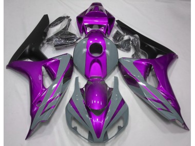 2006-2007 Nardo Grau & Lila Honda CBR1000RR Motorrad Verkleidungen