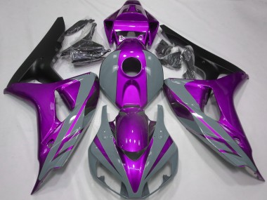 2006-2007 Nardo Grau & Lila Honda CBR1000RR Motorrad Verkleidungen